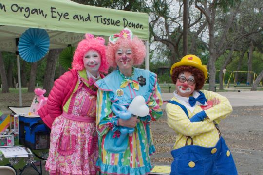 Photo of a Clown Face Painters