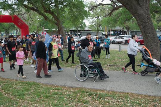 Photo of the start of the 2026 5K Run-Walk